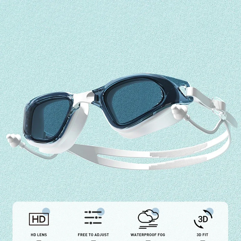 1 çift yetişkin yeni buğu önle - Swim Goggles Anti Fog Uv incelemesi ve fiyatı