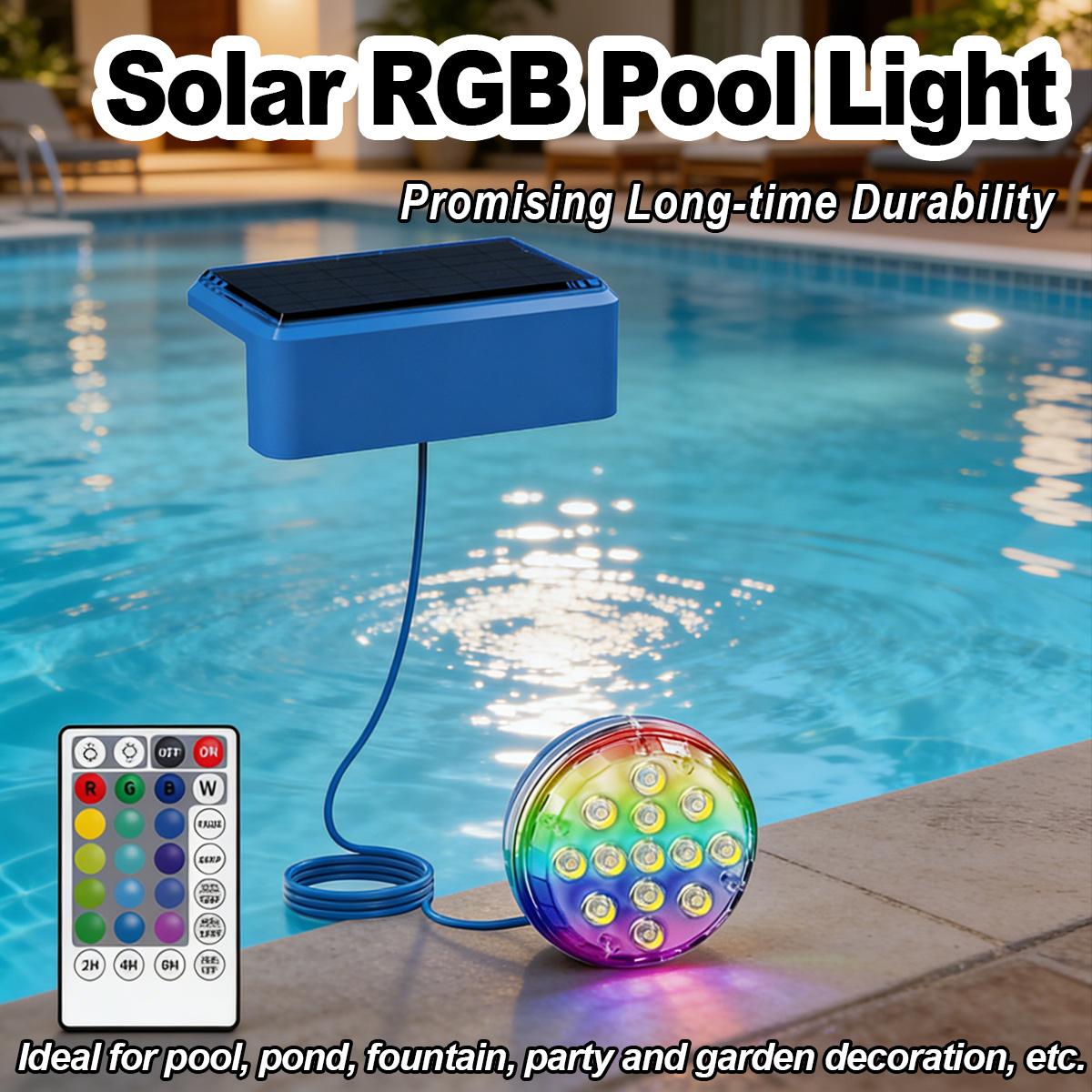 Su Altı Güneş Enerjili Havuz L - Pool Light Solar Rechargeable incelemesi ve fiyatı