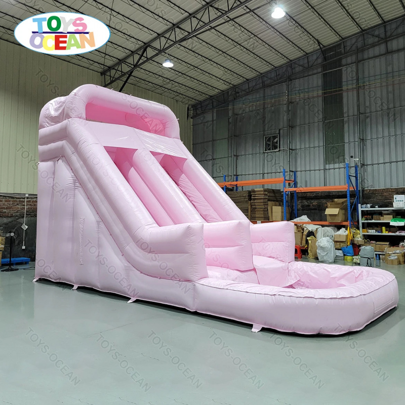 Ticari Sınıf Pembe Çift Kulvar - Water Slide Inflatable incelemesi ve fiyatı