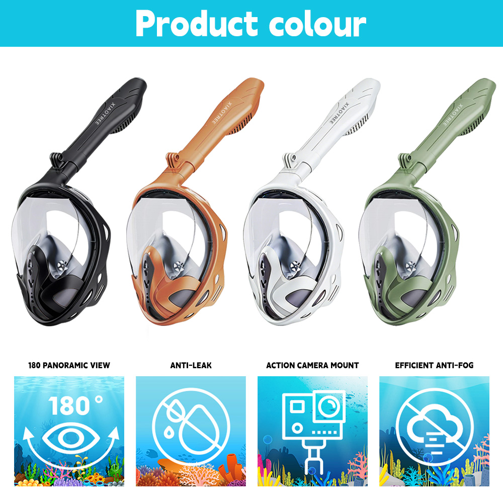 XIAOTREE Tam Yüz Şnorkel Maske - Snorkel Mask Full Face incelemesi ve fiyatı