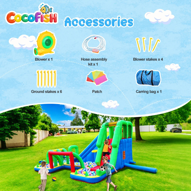 Cocofish Büyük Şişme Su Parkı, - Water Slide Inflatable incelemesi ve fiyatı