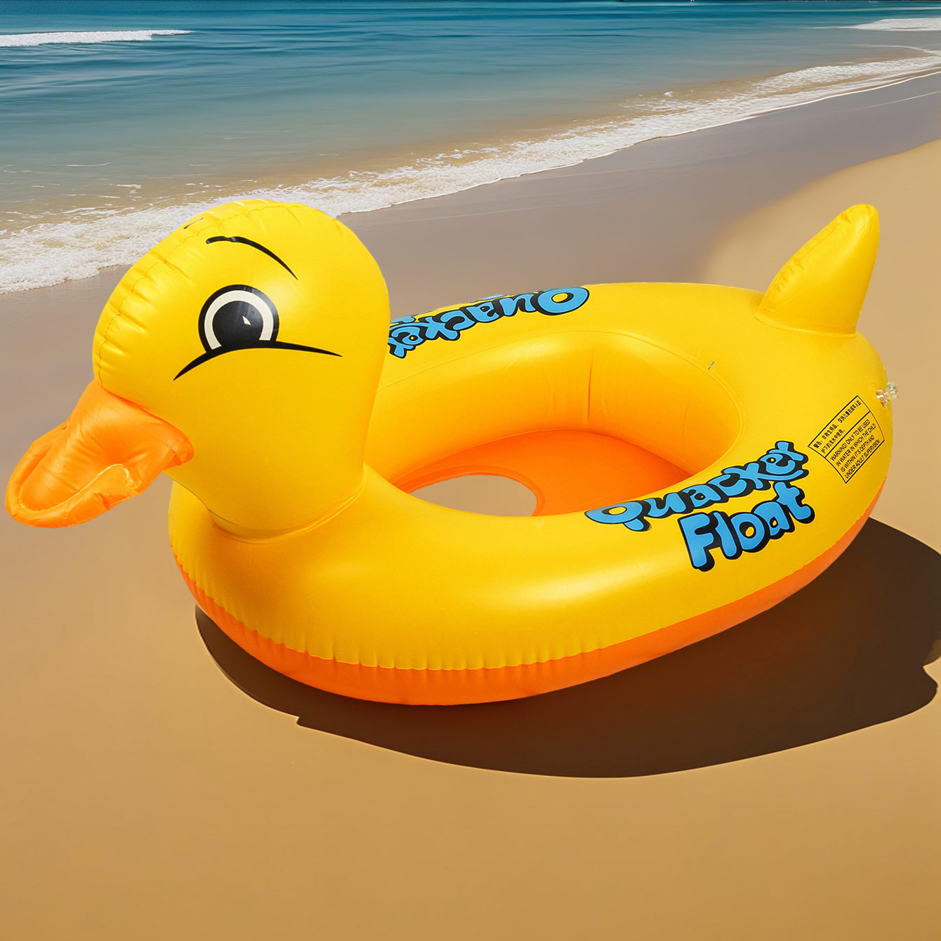 1PC Ördek şeklinde Kalınlaşmış - Pool Float Ring Inflatable incelemesi ve fiyatı