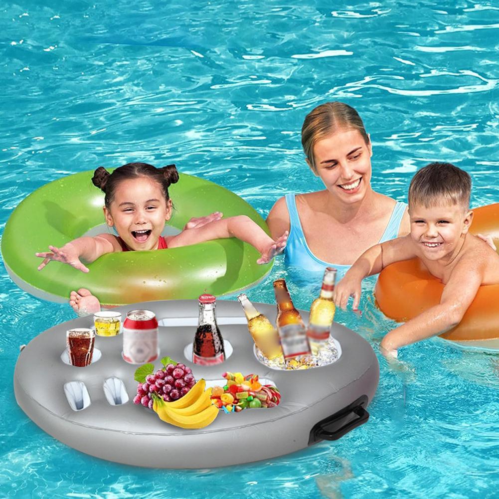 Yaz şişme içecek tutucu yüzme  - Pool Float Ring Inflatable incelemesi ve fiyatı